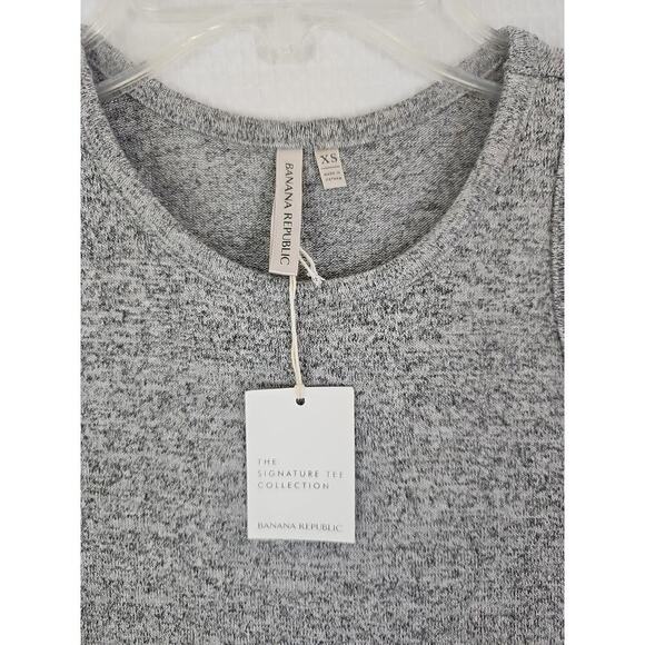 Banana Republic ~Woman Size XS~ Gray Signature Collection Sleeveless T-shirt NWT - Picture 6 of 12